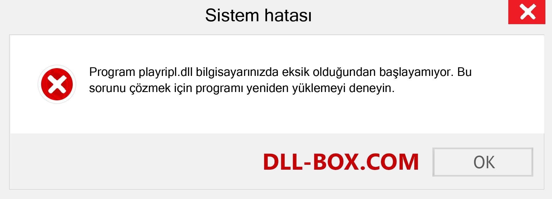 playripl.dll dosyası eksik mi? Windows 7, 8, 10 için İndirin - Windows'ta playripl dll Eksik Hatasını Düzeltin, fotoğraflar, resimler